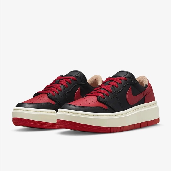 Air Jordan 1 Elevate Low SE in Red/Black - Picture 3 of 6